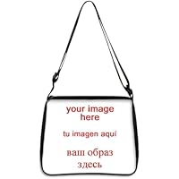 KZHPLXQ Bolso De Mano Personalizado con Foto/Nombre/Logotipo,