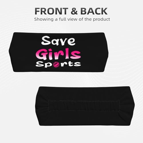 Save Girls Sports Headbands Sports Sweatbands Non-Slip Sports Running Quick Drying Headband62