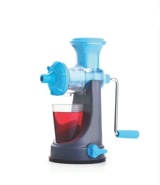 TEKREVA Smart Juicer Heavy Duty Plastic Maual Juice Maker Hand Juicer Vacuum Locking System Juicer Machine for fruits, vegetables and leafy greens