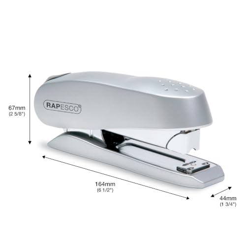 Image of Rapecso Luna Half Strip Front Loading Stapler (Silver)