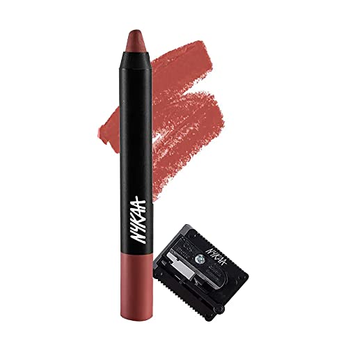 Image of Nykaa Matte-illicious Lip Crayon Lipstick
