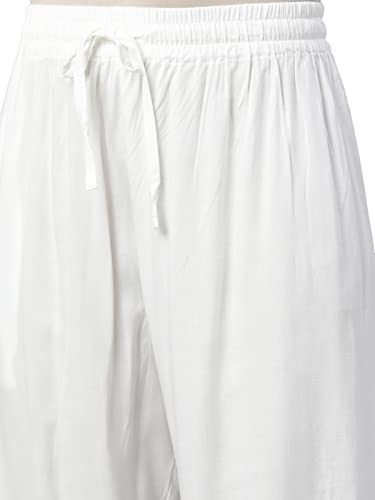 Image of TWIN BIRDS Kurti Pant for Women | Soft Viscose Fabric Trousers | Relaxed Fit | Functional Pocket | Daily Ethnic & Casual Wear