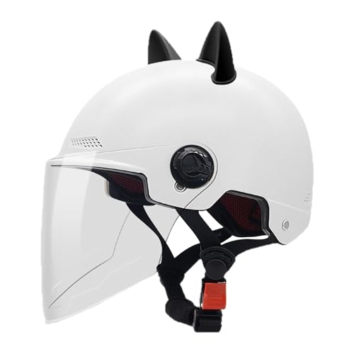 Casco de patinete, accesorio de equitación ajustable, casco de desplazamiento con visera, para hombres y mujeres, equitación, ciclismo, moto, bicicleta, monopatín, scooter