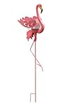 Solar Wholesale Pink Flamingo Glass Ball Light, Outdoor Garden Decor