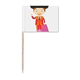 Cantidad del paquete: 10 banderas para palillos de dientes.