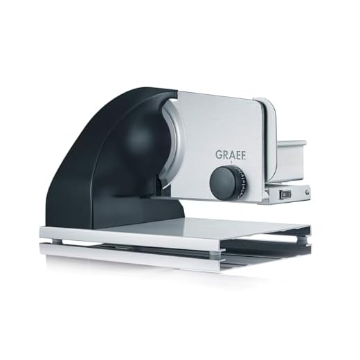 Graef SKS902EU Allesschneider, aluminium eloxiert/schwarz