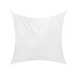 Peso: 160g/m² jarolift Toldo Vela Cuadrado/Repelente al Agua / 300 x 300 cm/Blanco Crema