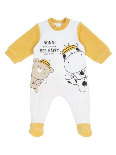Combinaison Chicco jaune pyjama barboteuse bébé 3 mois 03M
