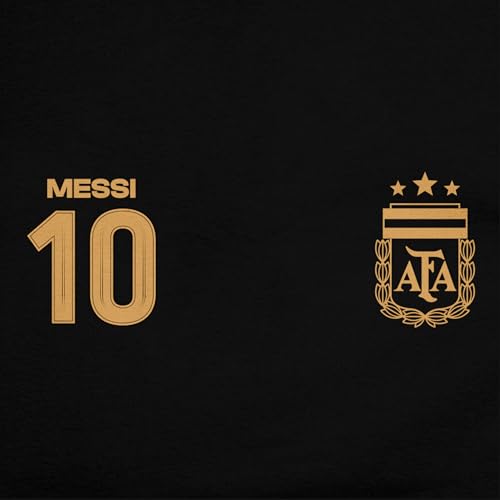 Image of Icon Sports Officially Licensed Argentine Football Association Lionel Messi Pullover Hoodie - Unisex Kids