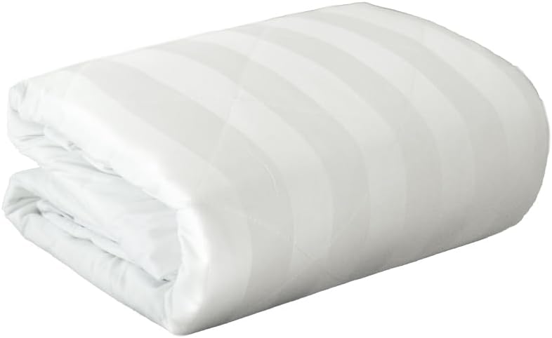 Cariloha Luxurious Quilted Mattress Protector | White | King | 100% Waterproof | 5 Sides of Protection