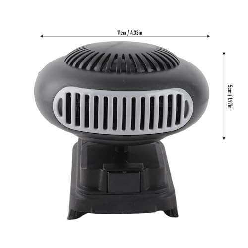 Chauffeur d'espace sans fil BAT609G compact chauffage d'appoint USB orientable - 5