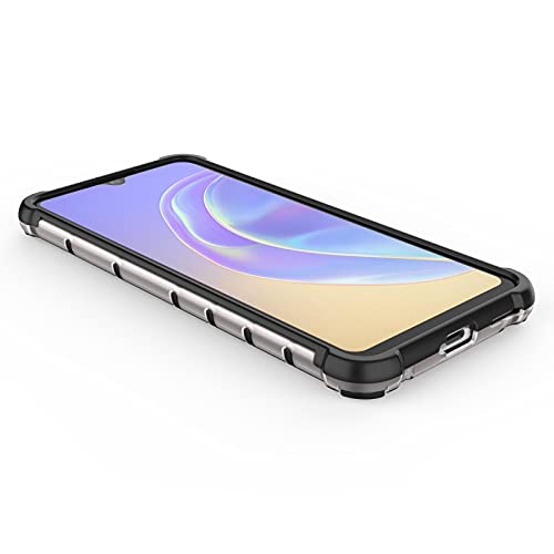 Image of Glasgow Back Case Cover Designed for Vivo V21E 5G - Black