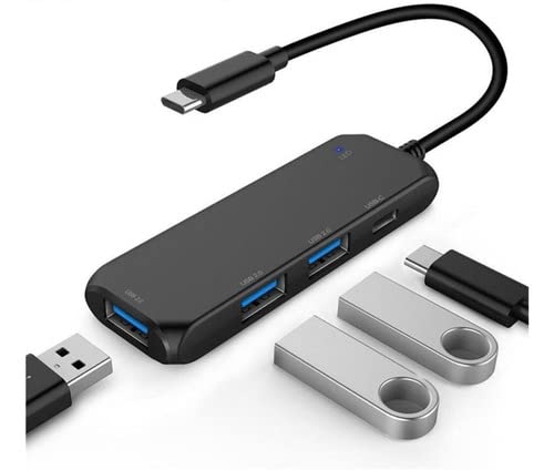 Hub Usb C Type C 4 Portas 1 Usb-c 20 Adaptador