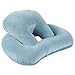 SGZYJ Coussin d'oreiller Napper Coussin avec colbreak d'oreiller avec Dossier d'accoudoir (Color : A)