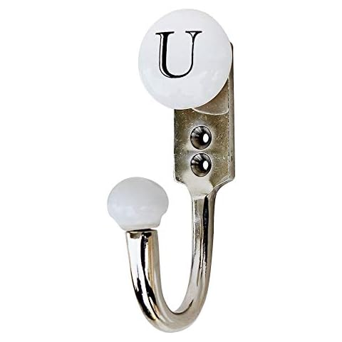 Perchero de pared de cerámica blanco hecho a mano IndianShelf Cover