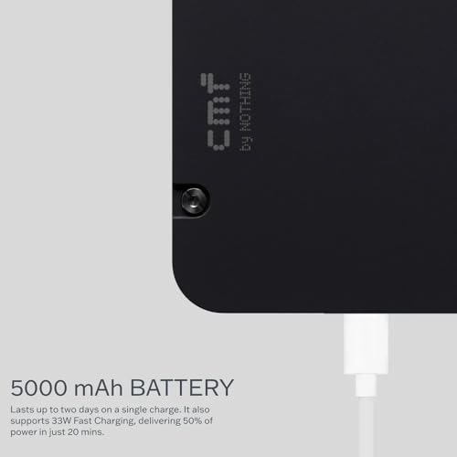 Image of ZYBUX CMF 33W Charger by Nothing, USB C Adapter for CMF Phone 1 /Nothing Phone 3A Pro /3A /2A /2A Plus /2 /1 /Tablet /Samsung M05 /M35 /M15 /F15 /M14, 33Watt Fast Charge Adaptor for Other Type C Devices, White