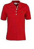 Tommy Hilfiger Damen TH Essential REG Polo SS Polohemd, Primary Red, S