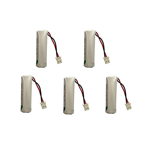 nr. 01 Saft 5 batterie allarme litio compatibile Beghelli Intelligent - 3,6 V 2,6Ah