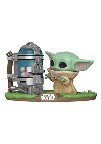 Funko POP Deluxe Star Wars: The Mandalorian - The Child with Cani...