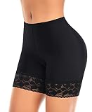 Werena Slip Shorts for Under Dresses Women Seamless Anti Chafing Underwear Panties Mid Thigh Boyshor