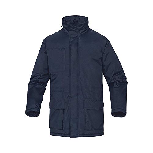 Delta Plus DARW3BMXG Lot de 10 Parka en Polyester Pongé avec Revêtement PVC Bleu Marine XL Cover