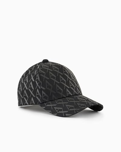 armani exchange men39s all over logo baseball hat