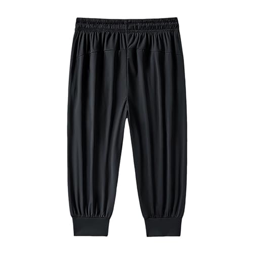 Men's Casual Jogger Pants Lightweight Breathable Comfortable Outdoor Walking Hiking Workout Elastic Waistband4
