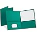 Oxford Twin-Pocket Folders, Teal - Pack of 10 (57582)