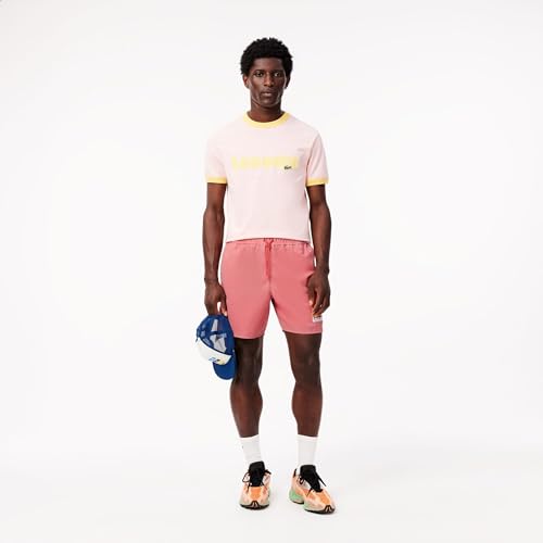 Lacoste Men's Standard Swim Short W Wording4