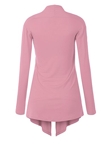 Image of Made By Johnny Women's Open Front Cardigan Lightweight Soft Drape Long Sleeve Cardigan for Work Travel Casual