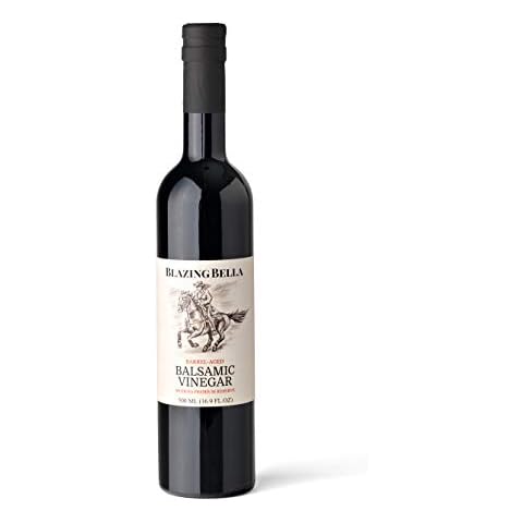Blazing Bella Traditional Aged Balsamic Vinegar - Modena Italy Premium Reserve 16.9 fl.oz (500ml) Cover