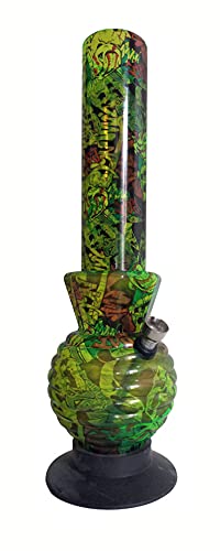 Le Basaar Shop – Bong Bang Arty Wasserpfeife aus Acryl Form & Design Unik in Mix Color 31 cm – ARL Group – Bild 6