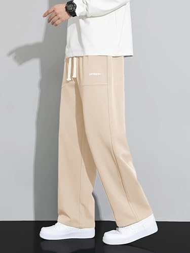 Image of Samfor Mid Rise Stretchable Baggy Track Pants for Men - Premium Polycotton Causal Baggy Fit Jogger