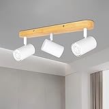 MODERNO Y SIMPLE: el diseño está inspirado en el estilo escandinavo, el elegante foco blanco se puede integrar perfectamente con varios estilos de decoración del hogar, dándole a su hogar una nueva apariencia