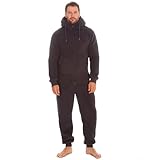 Style: All-in-One-Overall mit Frontreißverschluss, Bündchen an Knöcheln und Handgelenken und Kängurutasche auf der Vorderseite.