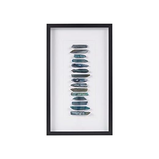 INK+IVY Cerulean Stones Wall Décor