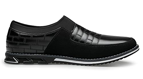 Men's Dress Shoes Comfort Sofft Premium Leather Fashion Casual Loafers Business Office Oxford Working Driving Walking Dress Sneakers Shoe3