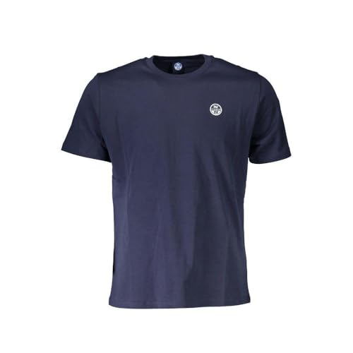 T-shirt chic coton bleu North Sails : le haut haut de gamme au logo elegant