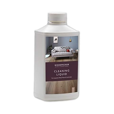 Woodpecker Cleaning Liquid (1ltr) for Lacquered Wood Floors & Laminates Cover