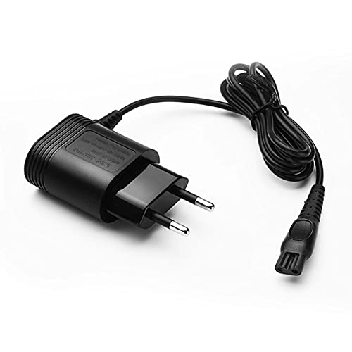 CABLEPELADO Alimentador Afeitadora | Longitud del Cable 120 cm | 15V | Compatible con Philips Norelco Bodygroom Multigroom Pro Arcitec Spectra Speed XL Precision Shaver HQ8505/6070/6075/6095
