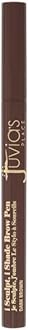 Juvia's PlaceiSculpt, iShade Eyebrow Pen - Brow Contour Pen, Eyebrow Pen Definer, Waterproof Eyebrow Shaper Pen, Eyebrow Filler Pen Makeup, Long-lasting Brow Liner Makeup Pen (Dark Brown)