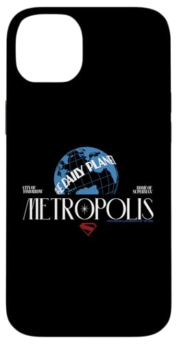 Metropolis Daily Planet Globe ���S �X�[�p�[�}�� �g���r���[�g �X�}�z�P�[�X iPhone 14 Plus �p