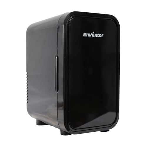 Enventor スキンケア冷蔵庫 冷温庫 6L 小型 保冷保温用 ミニ冷蔵庫 省エネ ペルチェ素子電子冷却方式 静音 職場 卓上 寝室 家庭用 スキンケア