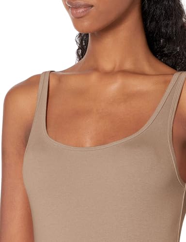 Image of Amazon Essentials Women's Slim-Fit Thin Strap Scoop Neck Tank Top