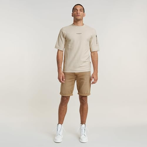 G-Star RAW Herren Mosa Shorts, Beige (Renaissance Faded Sand gd D24430-D552-G554), 27 – Ansicht 3
