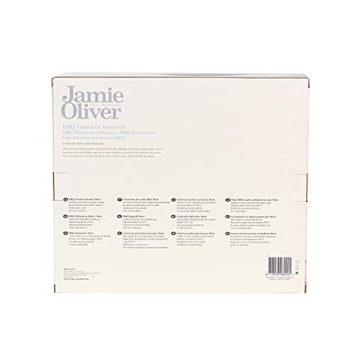 Foto von Jamie Oliver Profi Hähnchenbräter BBQ Chicken Bräter Hähnchengriller Spülmaschinen geeignet, Schwarz, 552608