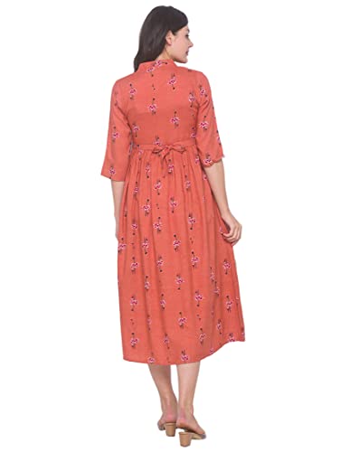 Image of AV2 Women's Rayon Relaxed Fit A Line Maternity Wear
