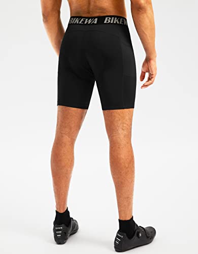 Men's 4D Padded Bike Shorts with Pockets
