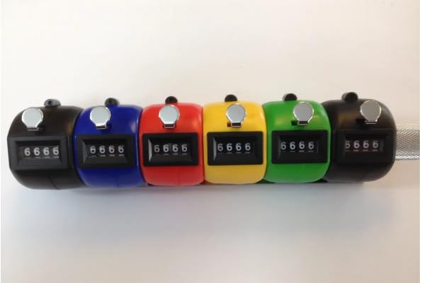 6 unit tally counter (Multi-Color) (B0834SP9VZ) Amazon Price History, Amazon Price Tracker