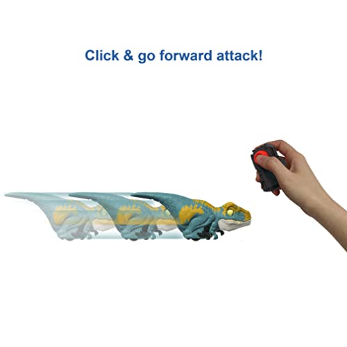 Mattel Jurassic World Dominion Uncaged Click Tracker Velociraptor [Collectables] Action Figure - vue 4